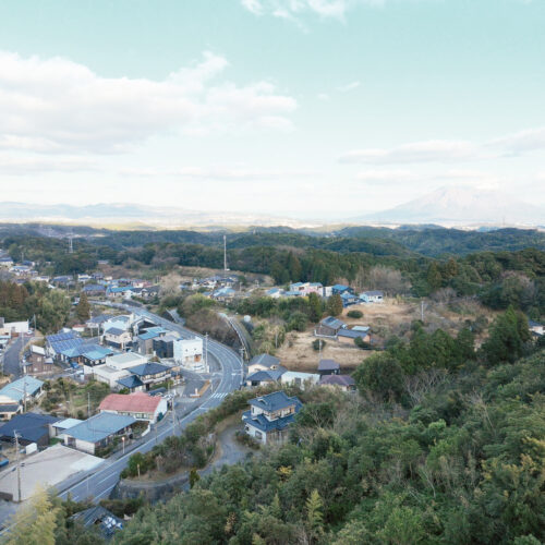 現地住区付近からの眺望